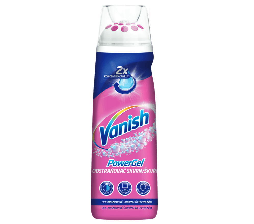 Vanish Oxi Action Powergel odstraňovač skvrn