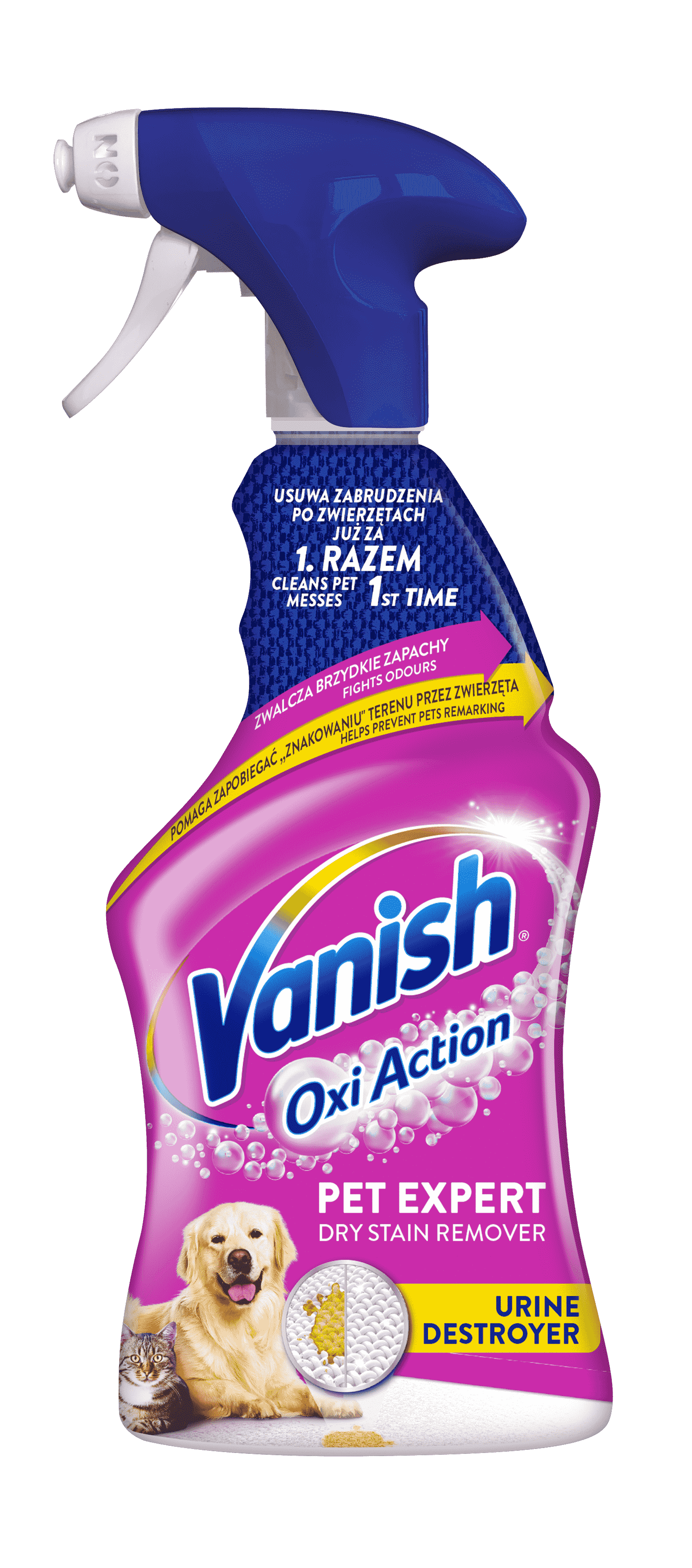 Vanish Pet Expert sprej na čištění koberců