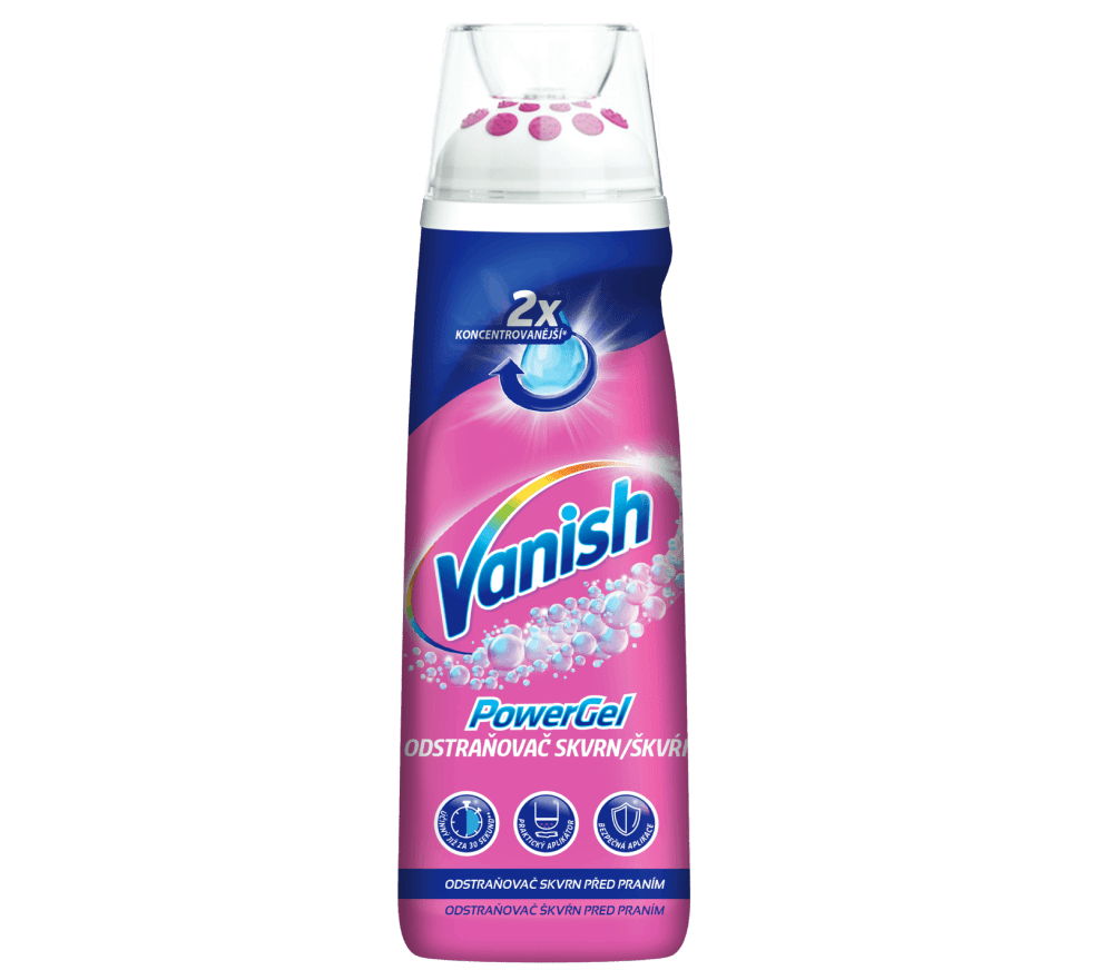 Vanish Oxi Action Powergel odstraňovač skvrn