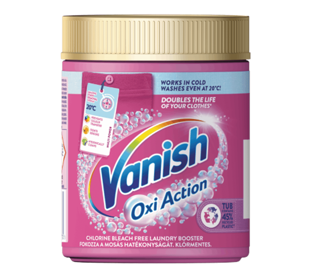 Vanish Oxi Action prášek na odstranění skvrn