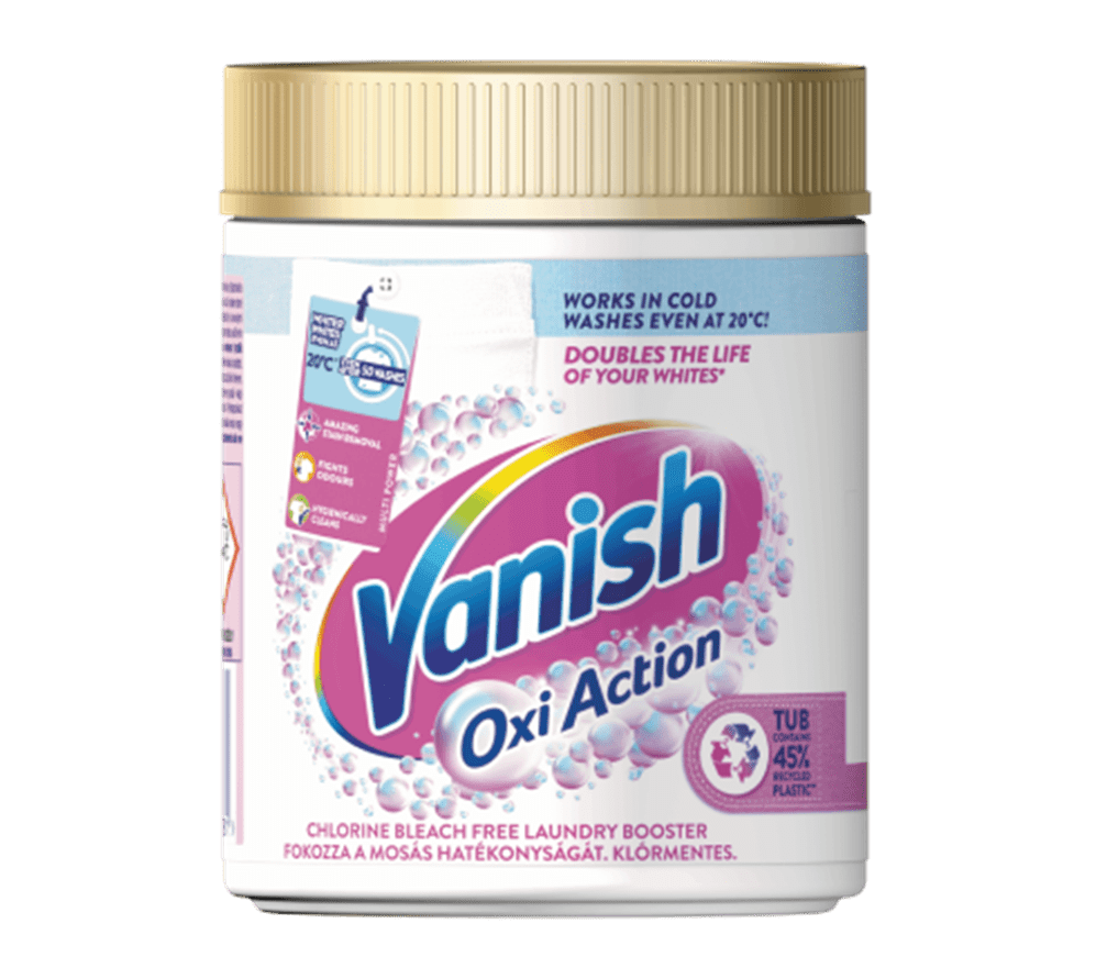 Vanish Oxi Action prášek pro bělení a odstranění skvrn